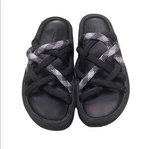 RAG & BONE KRIS ESPADRILLE SLIDE SANDALS